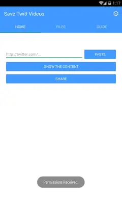 Save Twitt Videos android App screenshot 3
